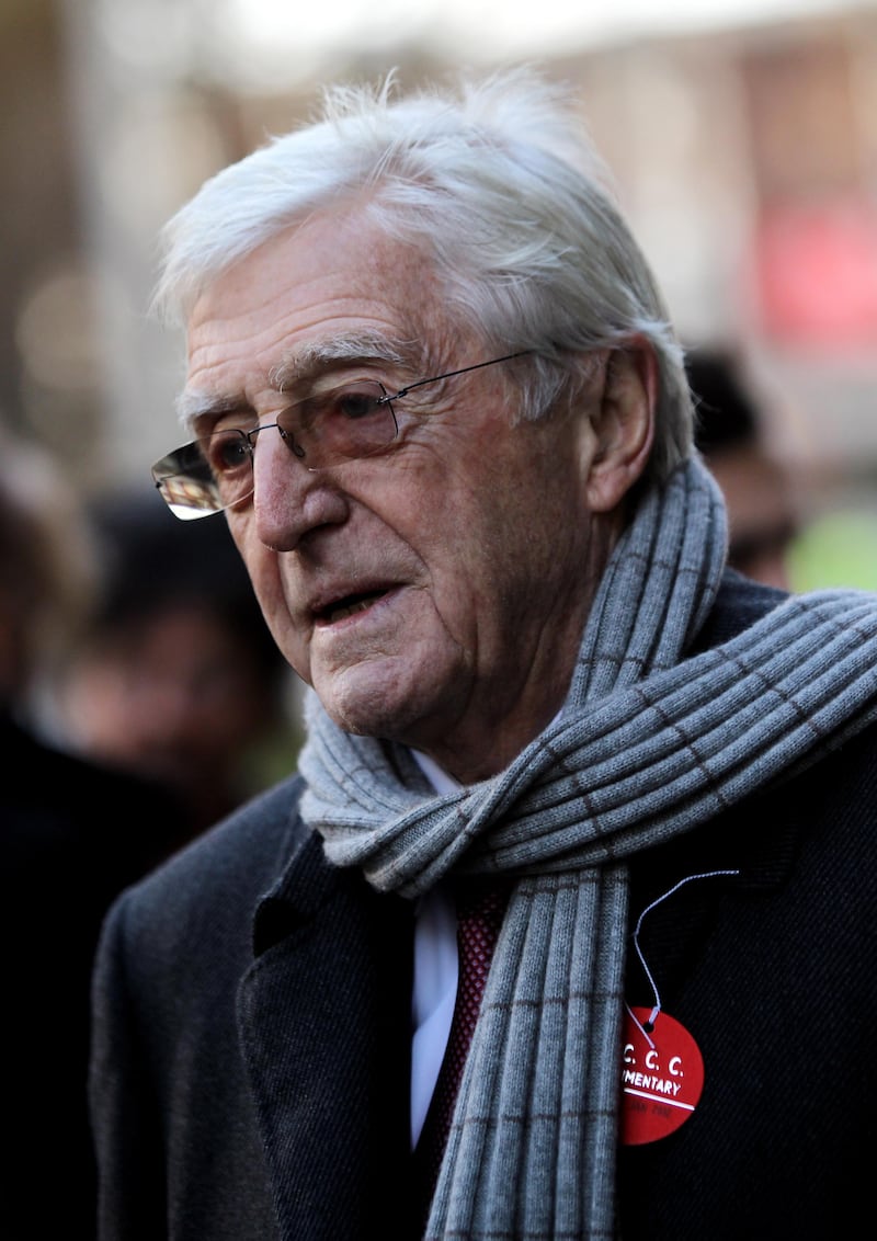 Sir Michael Parkinson died aged 88 in 2023