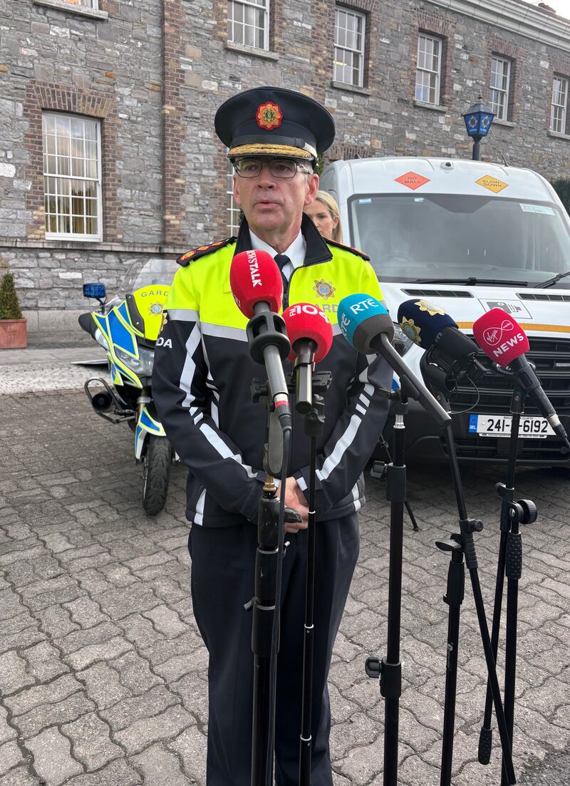 Irish Garda Commissioner Drew Harris