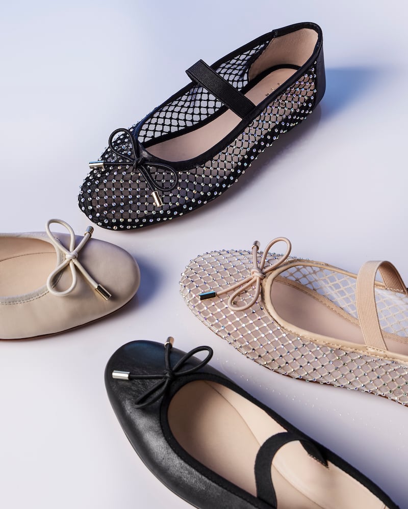 Mesh flats are an easy alternative to your old white trainer