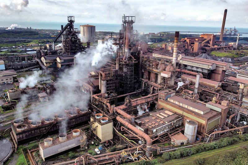 Tata Steel’s Port Talbot steelworks in South Wales