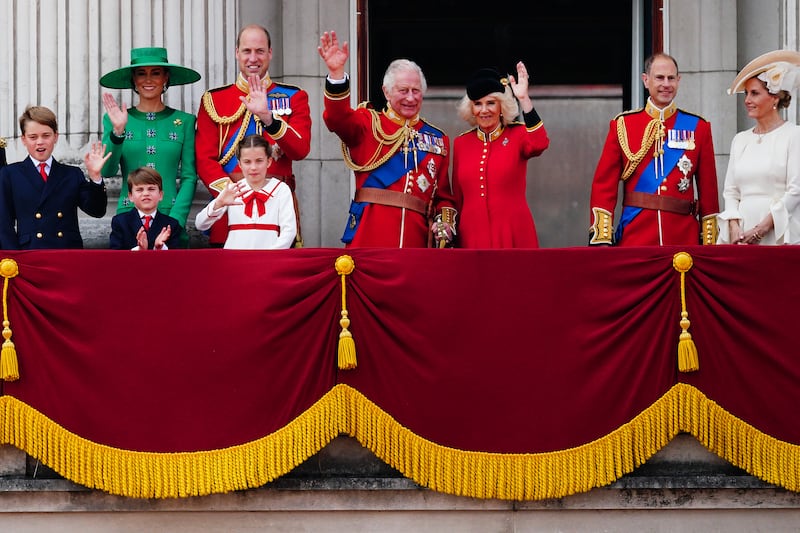 The Princess of Wales attended Trooping the Colour last year