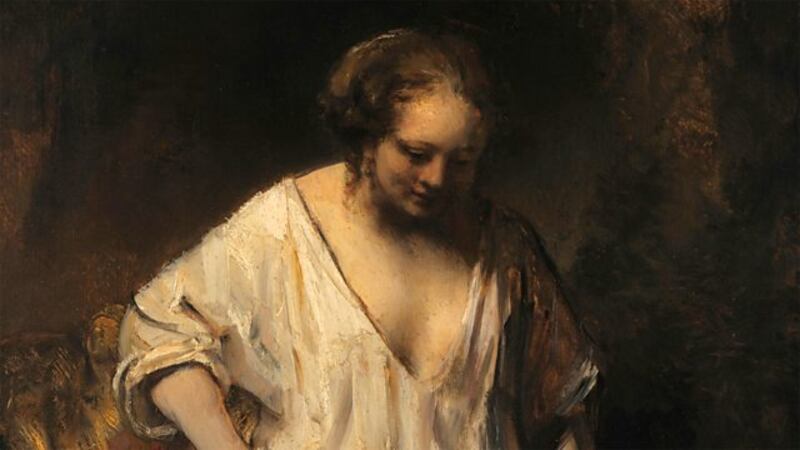 Rembrandt's A Woman Bathing in a Stream