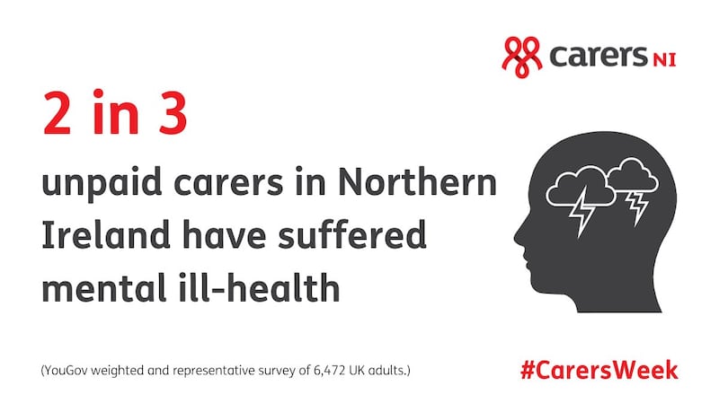 Two thirds of unpaid carers in NI suffered mental ill health