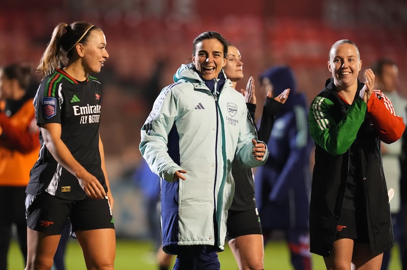 Renee Slegers has enjoyed an unbeaten spell as Arsenal boss