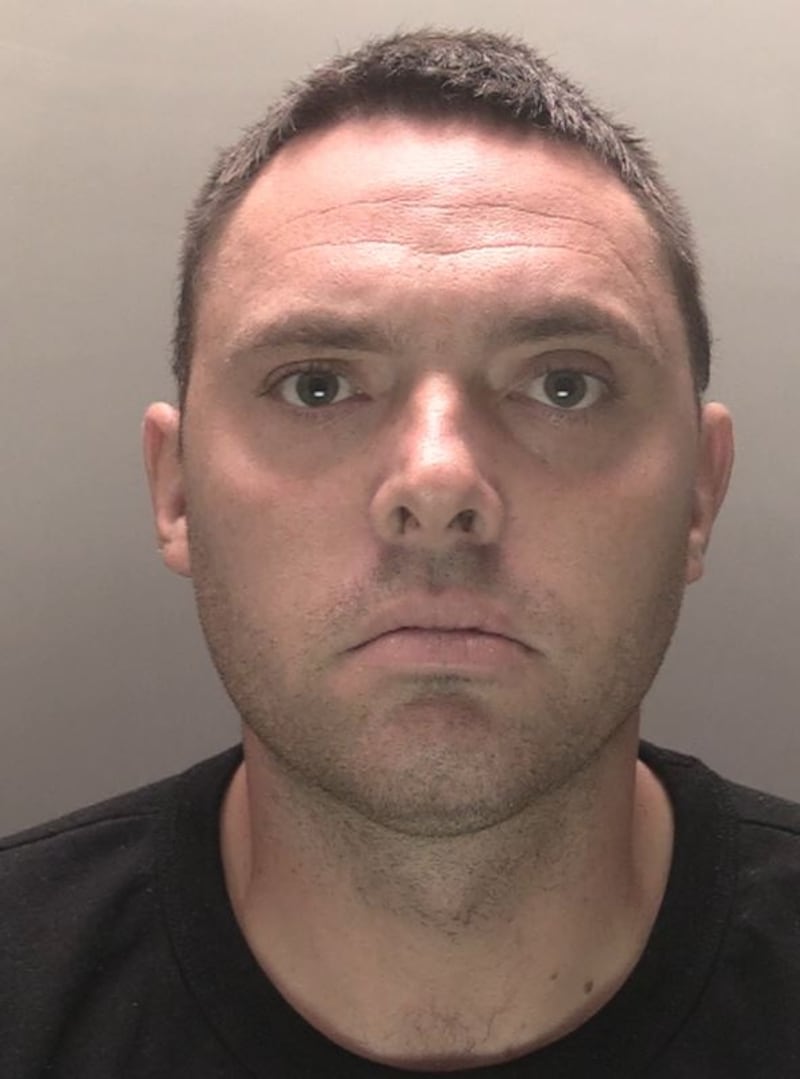 Christopher Beard, 33, of Wigan, who has been sentenced to 32 months in prison for violent disorder