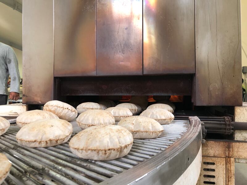 Around 9,000 rotis are prepared every hour at the convention, before they are hand-packaged and shipped across the site