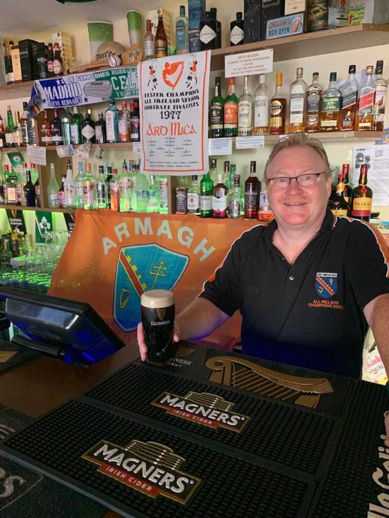 Pub owner Keith Wilson will be cheering on Armagh from Alvor, a small town in Portugal