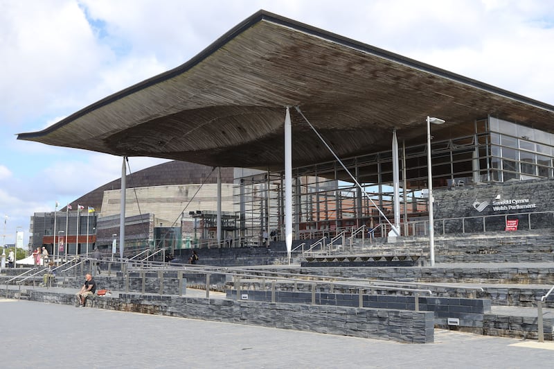 The Senedd, the Welsh parliament in Cardiff