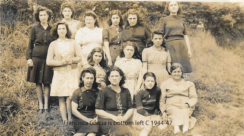 Gibraltar Jewish women refugees who stayed at Saintfield camp