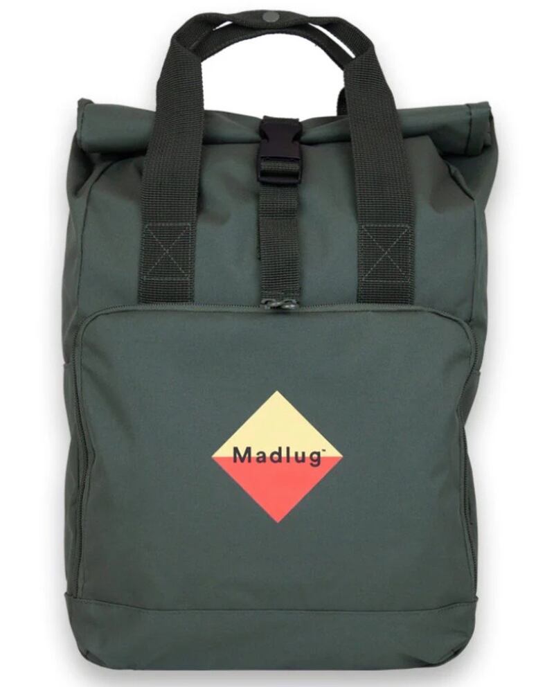 A Madlug roll-top bag