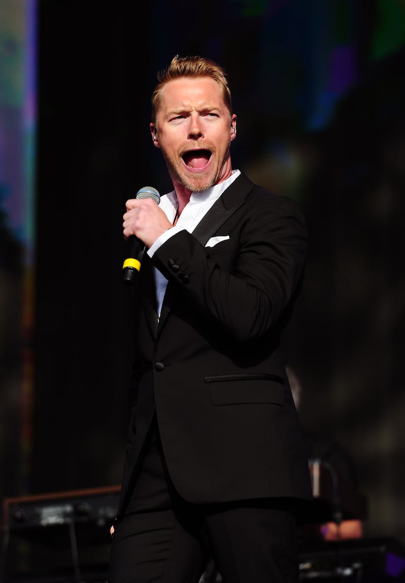 Ronan Keating has talked about his years in Boyzone