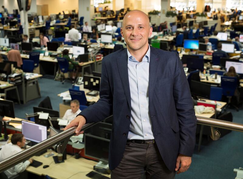 Nick Hugh stepped down as chief executive of the Telegraph Media Group on Friday