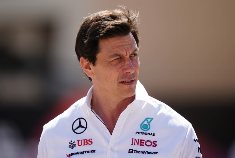 Mercedes team principal Toto Wolff (pictured) has not ruled out a move for Max Verstappen
