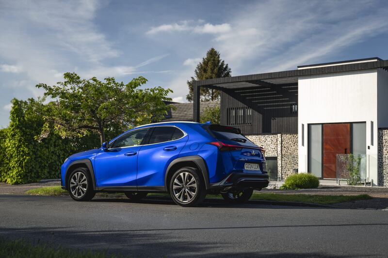 The UX stands for Urban Crossover. (Credit: Lexus Media UK)