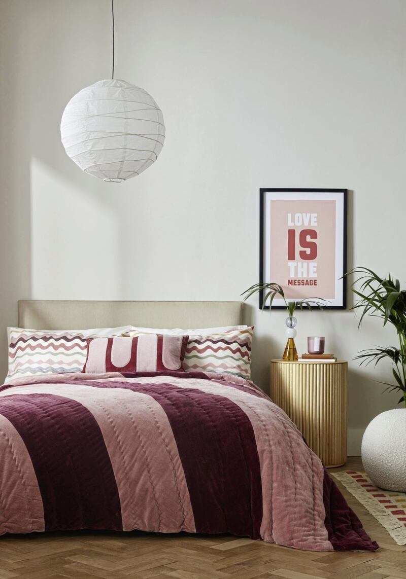 Kara Hemp Fine Stripe Bed Linen Collection