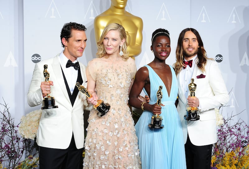 Matthew McConaughey, Cate Blanchett, Lupita Nyong’o and Jared Leto