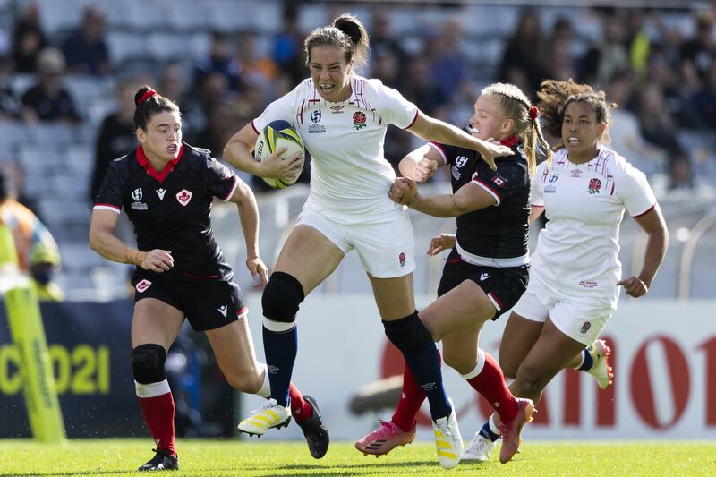 England centre Emily Scarratt is among the Injured Players Foundation support squad