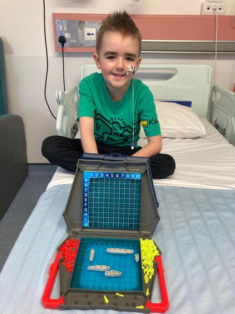 Nine-year-old Dylan Hume has spent most of the last six months in hospital after being diagnosed with a Aplastic anemia - a rare blood disorder that requires a stem cell transplant to cure it