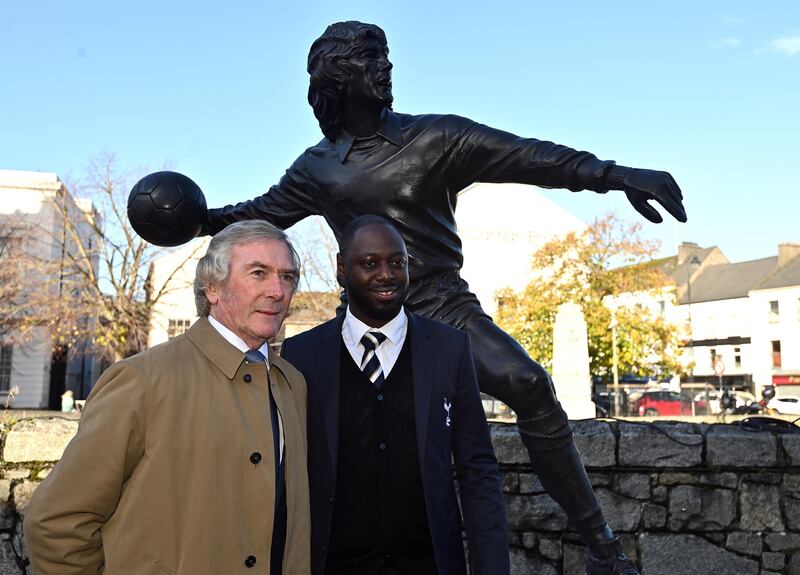 Pat Jennings and Ledley King