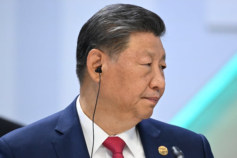 Chinese President Xi Jinping’s attendance will be carefully watched over signs of coolness over the Russian invasion of Ukraine (Pool via AP)