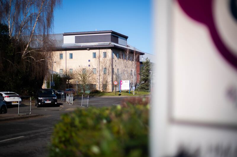 The Colnbrook Immigration Removal Centre, near Heathrow Airport, west London, which lies within the proposed demolition zone for a third runway. Photo credit should read: James Manning/PA Wire