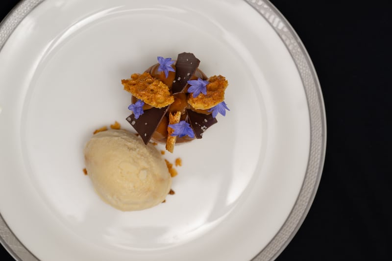 Galetti calls the hokey pokey ‘one of my signature desserts’