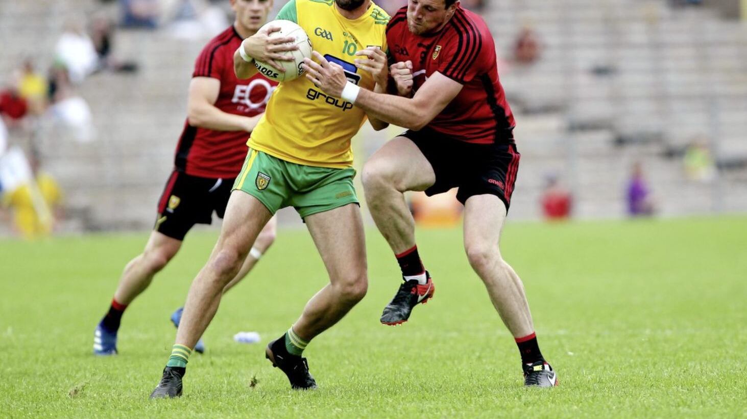 Odhr&aacute;n MacNiallais last played for Donegal in 2018, and the more time passes, the less likely it seems we&#39;ll see him back in the county colours again. Picture by Seamus Loughran 
