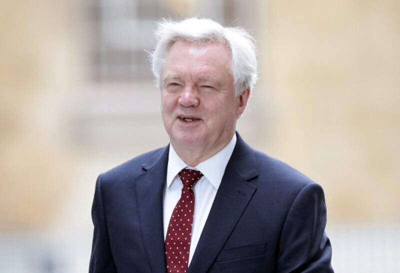 File photo dated 12/03/17 of Brexit Secretary David Davis, who has claimed Brussels' top official is trying to get him sacked in the latest sign of the Tory conflict with the European Commission.