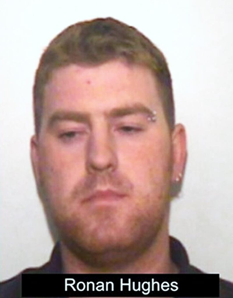 Ronan Hughes was jailed for 20 years