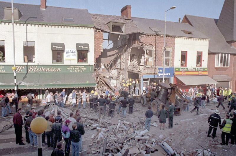 The Shankill bombing killed 10 people, including an IRA bomber and two young girls after it exploded prematurely on October 23, 1993. Pacemaker