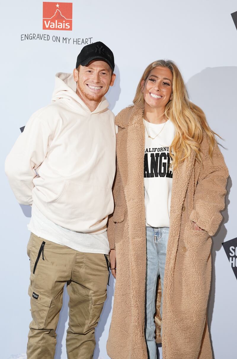 Joe Swash and Stacey Solomon