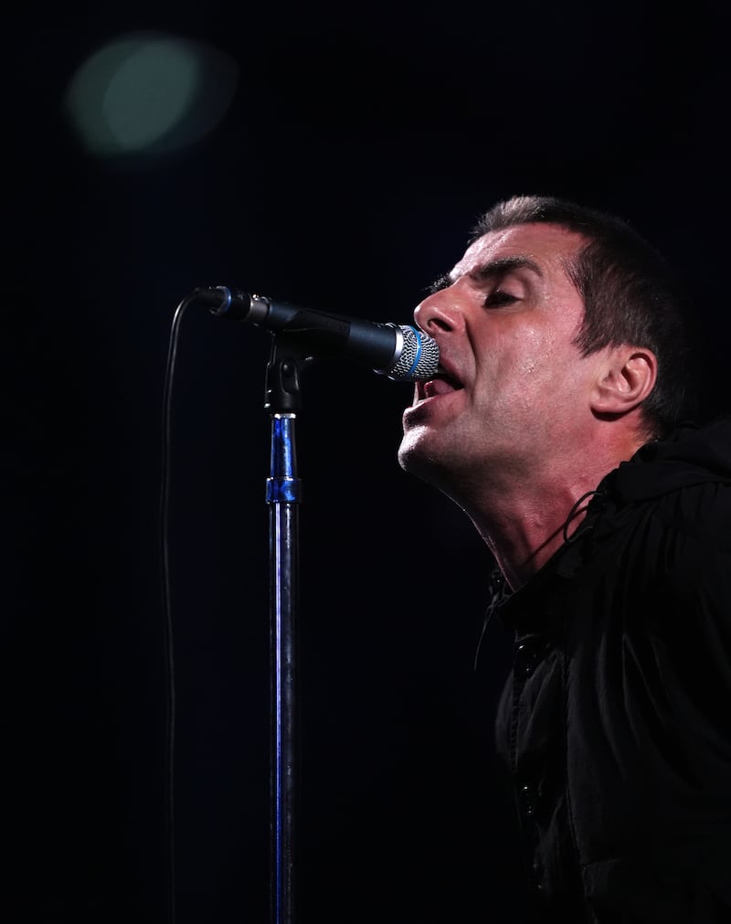 Liam Gallagher is nominated in the best rock category