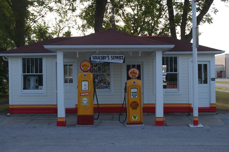 Soulsby's Service, beautifully restored in Mount Olive, Illinois