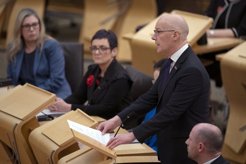 John Swinney described Alex Salmond as ‘a man o’ independent mind’