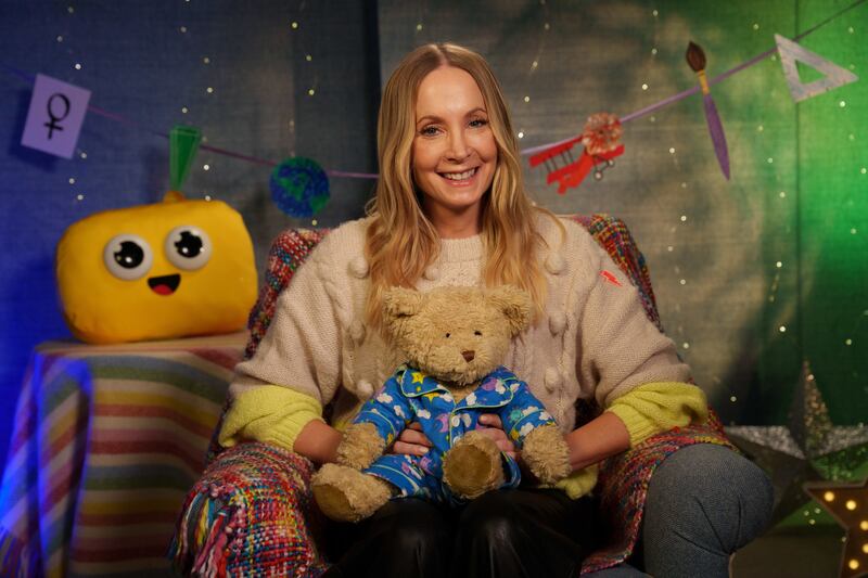 Downton Abbey actress Joanne Froggatt who will read Like A Girl from author Lori Degman on CBeebies Bedtime Stories