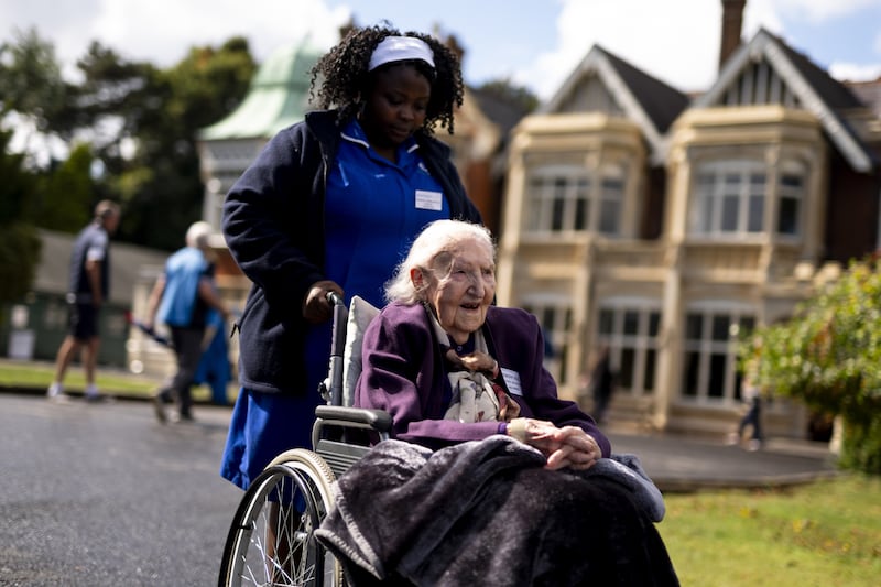 This year was Dorothy Doll’s, 99, first time attending the reunion