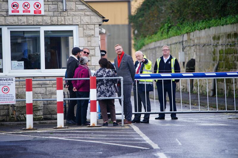 Lloyd Russell-Moyle requesting access to the Bibby Stockholm accommodation barge