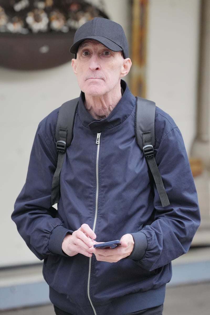 Stephen Burke outside Westminster Magistrates’ Court