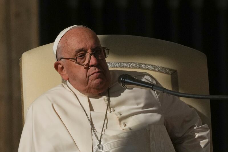 Pope Francis (Alessandra Tarantino/AP)