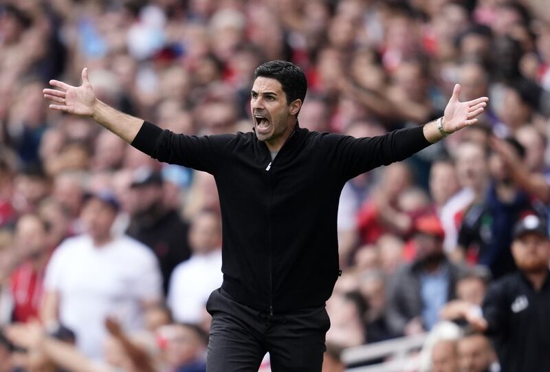 Arsenal manager Mikel Arteta continues to demand the highest standards from everyone at the club