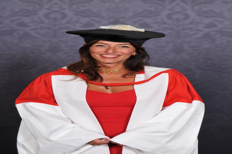 Davina McCall has been made an honorary doctor of civil law