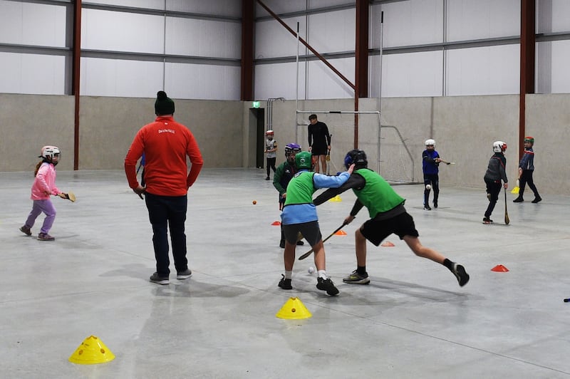 The loan of a facility from a local GAA enthusiast has allowed Duiche Neill to run a winter training programme