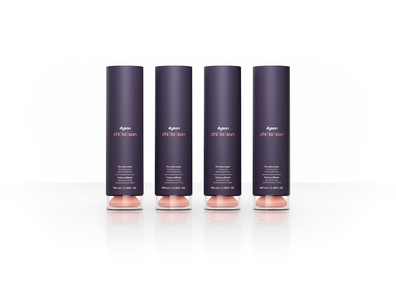 The Chitsan range are Dyson’s first line of styling products