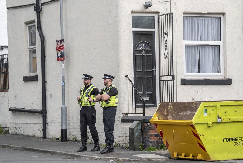 West Yorkshire Police said local officers remained in Harehills to support the community