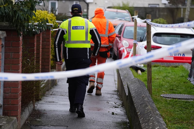 Garda in Navan, County Meath, as the investigation into the disappearance of Elizabeth Clarke continues