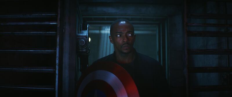 Anthony Mackie in Captain America: Brave New World PICTURE: MARVEL STUDIOS