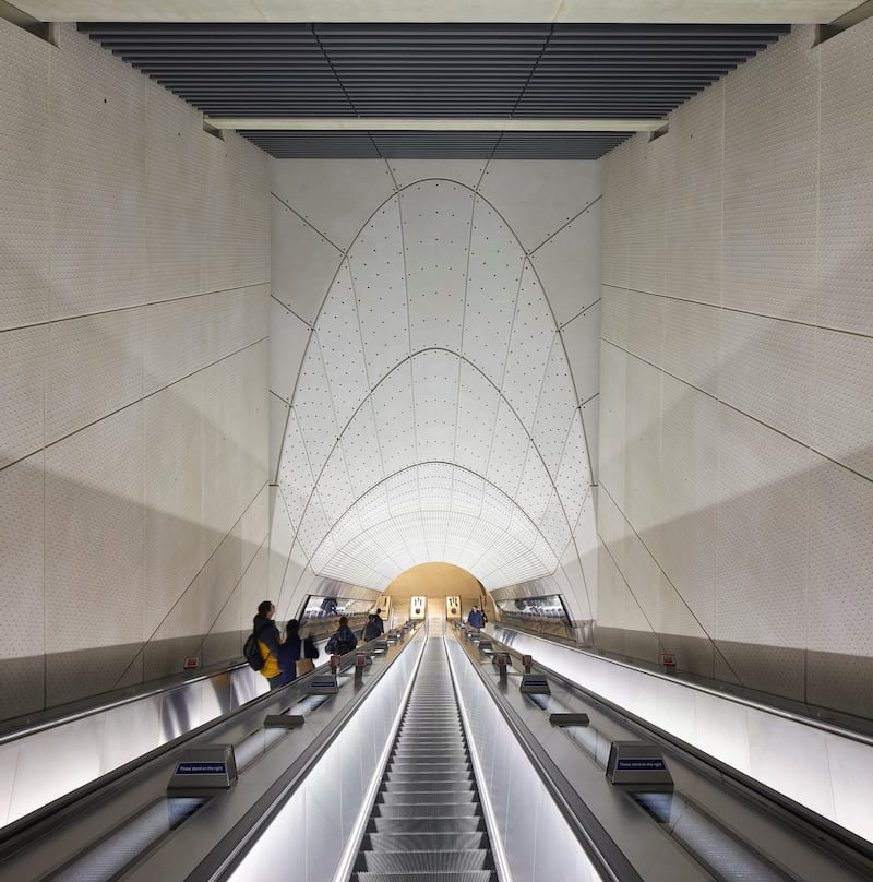 The Elizabeth Line was praised for its environmental measures and accessibility among other features