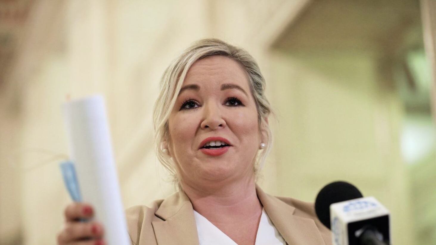 Deputy first minister Michelle O&#39;Neill said a Troubles prosecution amnesty proved a &#39;complete disregard for victims&#39; by the British government. Picture by Peter Morrison 