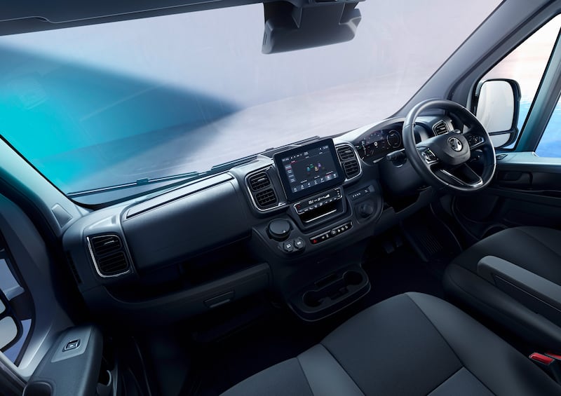 The interior is just like the standard electric or combustion variant. (Vauxhall)