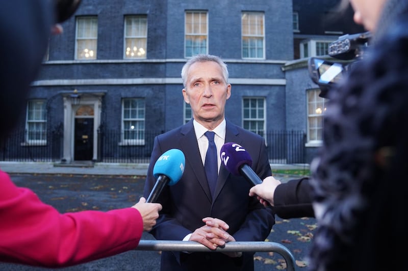 Nato secretary general Jens Stoltenberg